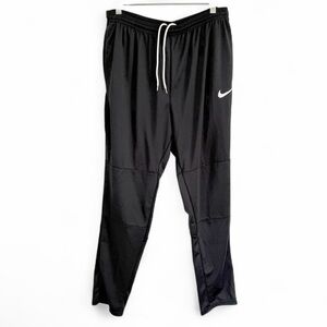 Nike Pants Mens Large Black Dri Fit Jogger Performance Running Soccer Track